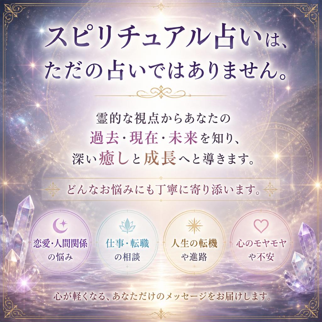 スピリチュアルな占いとは？