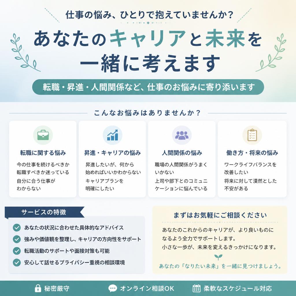 仕事の悩みを克服する方法